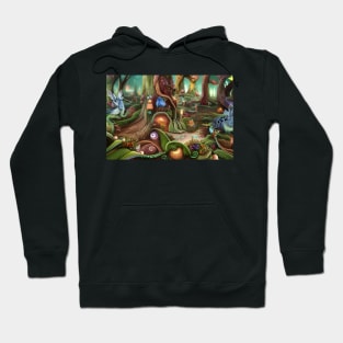 Surreal magic forest Hoodie